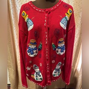 Snowman Christmas Sweater